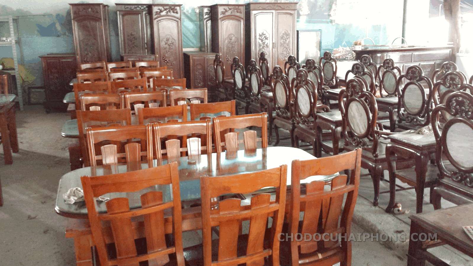 bàn ghế ăn cũ hải phòng