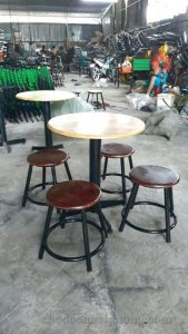 bàn ghế cafe cũ tại Hải Phòng